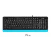 A4 Tech Fk10 Q Usb Fsytyler Mavi Tr Fn-Multimedya Klavye