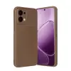 A6 Pro 4G Auto Focus Karbon Kapak - Kahverengi