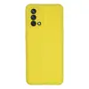 A74 4G Kılıf Nano içi Kadife Silikon - Sarı