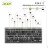 Acer OKR220 Siyah MultiDevice Dual Mode 2.4GHZ Bluetooth Klavye (Smart Tv)(Android)