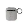 Airpods 2 (2.nesil) Spell Simli Kılıf - Gümüş