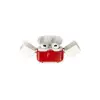 Airpods 3 (3.nesil) Basmalı Kılıf - Kırmızı-Beyaz