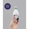 Akıllı Duy Kamera Gece Görüşlü ve Hareket Algılama Sensörlü