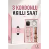 Akıllı Saat Amoled Ekran 3 Kordonlu Aksesuar Hediyeli Sesli Görüşme