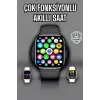 Akıllı Saat Amoled Ekran GPS ve Uyku Takibi Bluetooth Bağlantılı