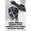 Akıllı Saat Arama Cevaplayan Titreşim Özelliğiyle Bildirim Görebilen