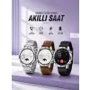 Akıllı Saat Bildirim Görme Sesli Görüşme Çoklu Kordon GPS Takibi