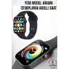 Akıllı Saat Tema Değiştirme Bluetooth Bağlantılı Arama Cevaplayan