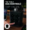 Akım Korumalı 8li Dikey Priz 4 USB 2 Type-C Hızlı Şarj Destekli Çoklu Priz