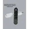 Akım Korumalı Anahtarlı USB Girişli Üçlü Priz