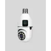 Ampul Tipi WiFi Kamera 2MP Lensli Full HD Görüntü ve Akıllı Hareket Algılama