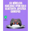 Android Uyumlu Gamepad X3 Game Stick Oyun Kolu Bluetooth Bağlantılı