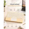 Android ve İOS Uyumlu Bluetooth Klavye Touchpad Slim Kablosuz Wifi Q Klavye