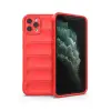 Apple iPhone 11 Pro Max Kılıf Optimum Silikon - Kırmızı