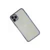 Apple iPhone 11 Pro Max Kılıf Razer Lensli Silikon - Mor