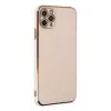 Apple iPhone 11 Pro Max Kılıf Volet Silikon - Pembe