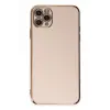 Apple iPhone 11 Pro Max Kılıf Volet Silikon - Pembe