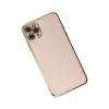 Apple iPhone 11 Pro Max Kılıf Volet Silikon - Pembe