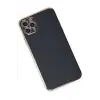 Apple iPhone 11 Pro Max Kılıf Volet Silikon - Siyah
