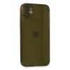 Apple iPhone 12 Kılıf Fly Lens Silikon - Siyah