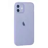 Apple iPhone 12 Kılıf Puma Silikon - Mor
