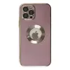 Apple iPhone 12 Pro Kılıf Store Silikon - Mor