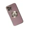 Apple iPhone 12 Pro Kılıf Store Silikon - Mor