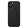 Apple iPhone 12 Pro Max Kılıf Mega Standlı Silikon - Siyah