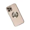Apple iPhone 12 Pro Max Kılıf Store Silikon - Pembe