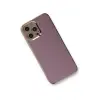 Apple iPhone 12 Pro Max Kılıf Volet Silikon - Mor