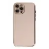 Apple iPhone 12 Pro Max Kılıf Volet Silikon - Pembe