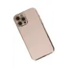 Apple iPhone 12 Pro Max Kılıf Volet Silikon - Pembe