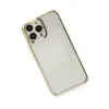 Apple iPhone 13 Pro Max Kılıf Element Silikon - Gold