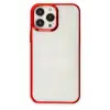 Apple iPhone 13 Pro Max Kılıf Element Silikon - Kırmızı