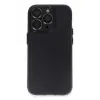 Apple iPhone 13 Pro Max Kılıf Luko Lens Silikon - Siyah