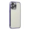 Apple iPhone 13 Pro Max Kılıf Razer Lensli Silikon - Mor