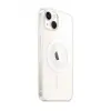 Apple iPhone 14 Kılıf Magneticsafe Şeffaf Silikon - Şeffaf