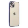 Apple iPhone 14 Kılıf Razer Lensli Silikon - Mor