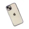 Apple iPhone 14 Kılıf Razer Lensli Silikon - Mor