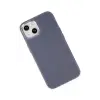 Apple iPhone 14 Plus Kılıf Asya Deri Silikon - Mor