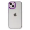 Apple iPhone 14 Plus Kılıf Dora Kapak - Lila