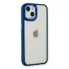 Apple iPhone 14 Plus Kılıf Dora Kapak - Mavi
