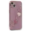 Apple iPhone 14 Plus Kılıf Esila Silikon - Mor