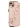 Apple iPhone 14 Plus Kılıf Esila Silikon - Pudra