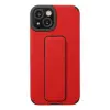 Apple iPhone 14 Plus Kılıf Mega Standlı Silikon - Kırmızı