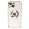 Apple iPhone 14 Plus Kılıf Store Silikon - Beyaz