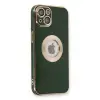 Apple iPhone 14 Plus Kılıf Store Silikon - Yeşil