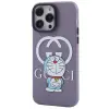 Apple iPhone 14 Pro Kılıf Prada Desenli Kapak - Prada Mor - 3