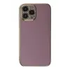 Apple iPhone 14 Pro Kılıf Volet Silikon - Mor