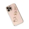 Apple iPhone 14 Pro Max Kılıf Esila Silikon - Pudra